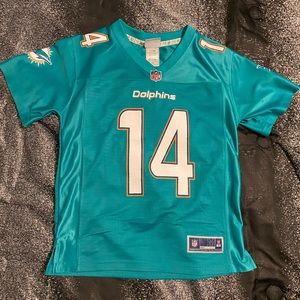 Kids youth medium Miami Dolphins number 14 Landry jersey